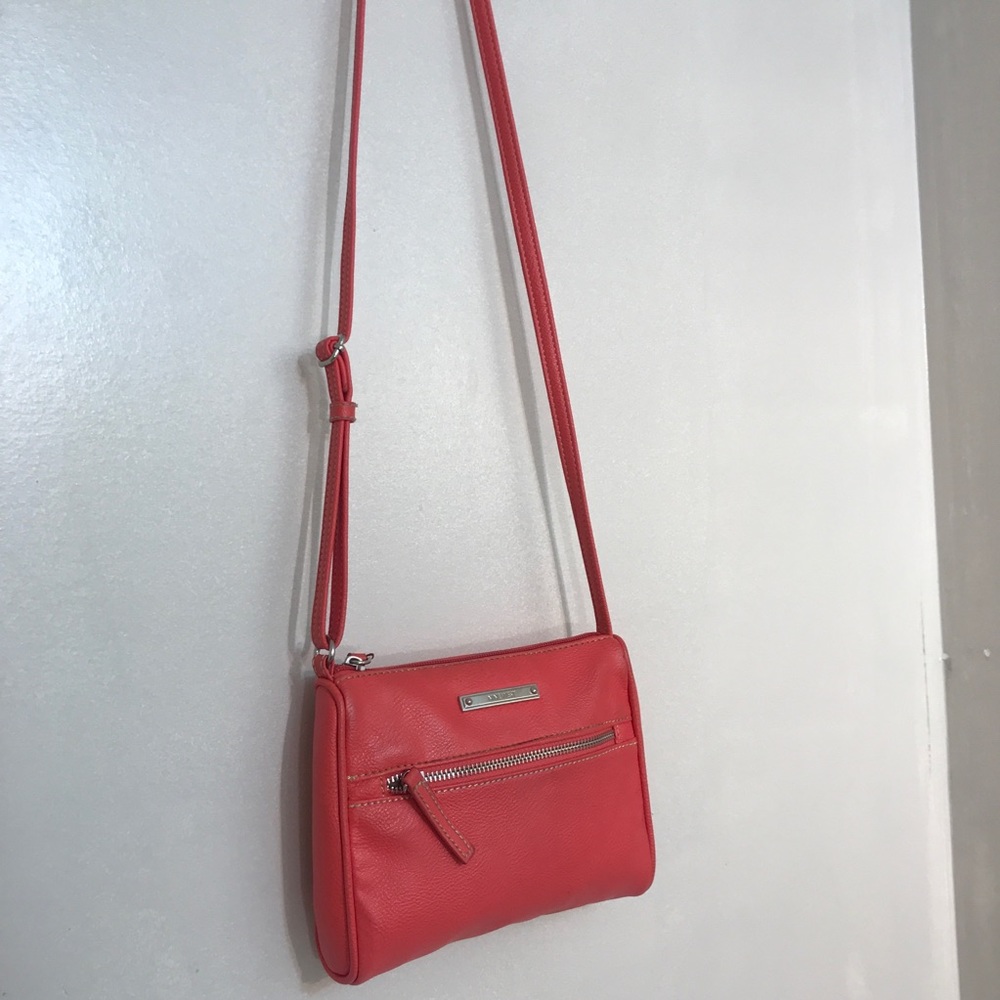 Nine West Vibrant Juicy Orange Mini Crossbody Bag